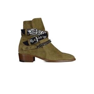 Amiri Boots Bandana Buckle - NWT